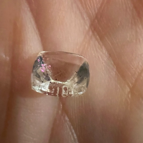 Super Rare Pink Fire Covellite in Quartz Loose Gem - Picture 7 of 15